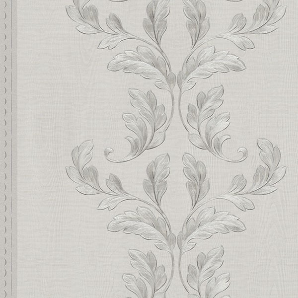 Galerie Wallpaper Product code: 58253 - Classique Wallpaper Collection - Light Grey Silver Colours -  