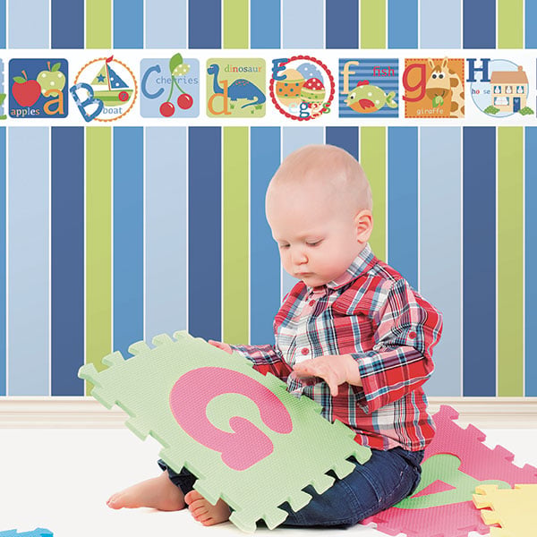 Galerie Wallpaper Product code: G45100R_G90110R - Tiny Tots Wallpaper Collection -   