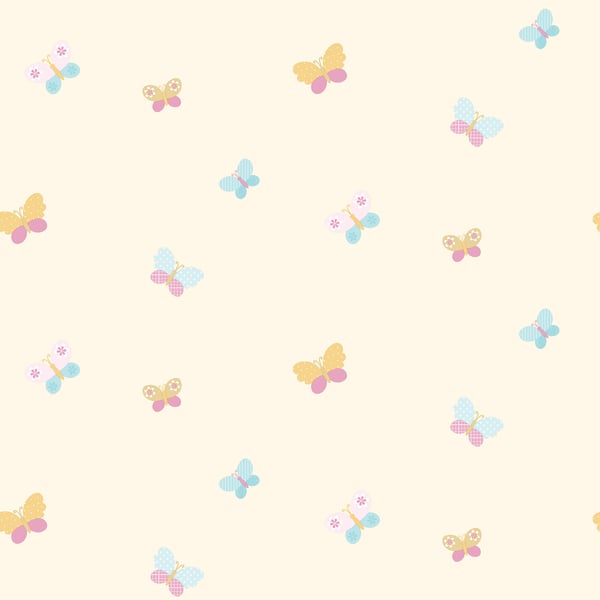 Galerie Wallpaper Product code: G56007 - Just 4 Kids Wallpaper Collection - Yellow Pink Blue Orange Colours -  