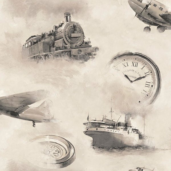 Galerie Wallpaper Product code: HT17200 - Hit The Road Wallpaper Collection -   