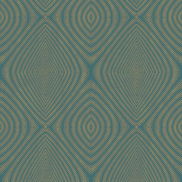 Galerie Wallpaper Product code: TP21283 - Venise Wallpaper Collection - Green Gold Colours -  