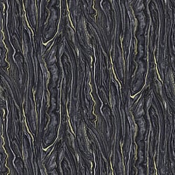 Galerie Wallcoverings Product Code 10149-15 - Elle Decoration Wallpaper Collection - Black Gold Colours - Marble Design