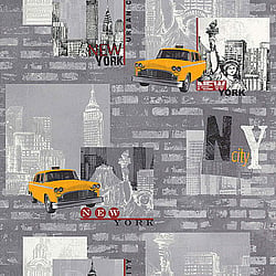 Galerie Wallcoverings Product Code 12102002 - City Life Wallpaper Collection -   