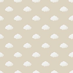 Galerie Wallcoverings Product Code 14832 - Little Explorers 2 Wallpaper Collection - Beige Colours - The classic cloud design, now in three heavenly colours! Sure to help your little one drift off into a peaceful slumber.. Design