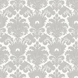 Galerie Wallcoverings Product Code 23611 - Italian Classics 4 Wallpaper Collection - Silver Grey Colours - Damask Design