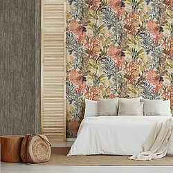 Galerie Wallcoverings Product Code 26736 - Tropical Wallpaper Collection - Peanut Colours - Bora Bora Design