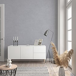 Galerie Wallcoverings Product Code 32411 - The New Textures Wallpaper Collection - Lilac Grey Colours - Linen Texture Design