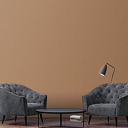 Galerie Wallcoverings Product Code 32708 - City Glam Wallpaper Collection - Orange Colours - Metallic Plain Design
