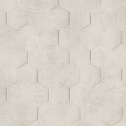 Galerie Wallcoverings Product Code 34158 - Loft 2 Wallpaper Collection - Grey Colours - 3D Geometric Hexagon  Design