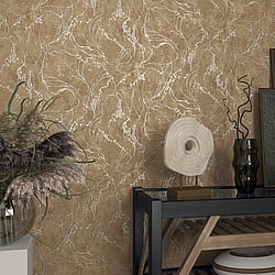 Galerie Wallcoverings Product Code 34255 - Urban Textures Wallpaper Collection - Brown Colours - Graphic Design