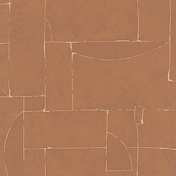 Galerie Wallcoverings Product Code 34605 - Terra Wallpaper Collection - Red,Orange Colours - Graphic Design