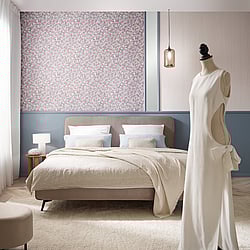 Galerie Wallcoverings Product Code: 35833 - Fashion Icon Wallpaper Collection Galerie Wallcoverings Product Code 35833 - Fashion Icon Wallpaper Collection - Rose Colours - Stripes Design