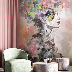 Galerie Wallcoverings Product Code: 35897 - Fashion Icon Wallpaper Collection Galerie Wallcoverings Product Code 35897 - Fashion Icon Wallpaper Collection - Multi-coloured Colours - Fashion Icon Beauty Mural Design