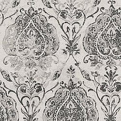 Galerie Wallcoverings Product Code 3729 - Tendenza Wallpaper Collection - Black Colours - Floral Damask Design