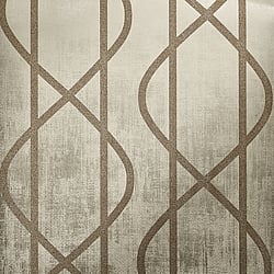 Galerie Wallcoverings Product Code 51212 - Universe Wallpaper Collection - Bronze Brown Beige Colours - Saturn Sand Beige Design