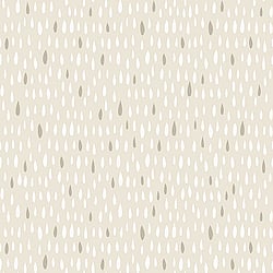 Galerie Wallcoverings Product Code 5445 - Little Explorers Wallpaper Collection - Beige Colours - Beige Raindrops Design
