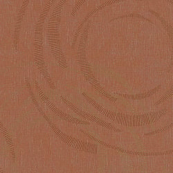 Galerie Wallcoverings Product Code 59124 - Merino Wallpaper Collection - Terracotta Gold Colours - Large Circle Motif Design