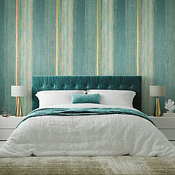 Galerie Wallcoverings Product Code 65193 - Precious Wallpaper Collection - Green Colours - Chiffon Design