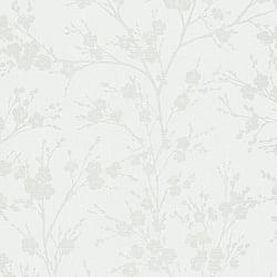 Galerie Wallcoverings Product Code 6812-10 - Home Wallpaper Collection - White Colours - Floral Nature Design