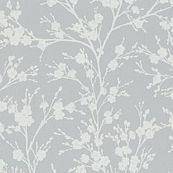 Galerie Wallcoverings Product Code 6812-30 - Home Wallpaper Collection - Grey Colours - Floral Nature Design
