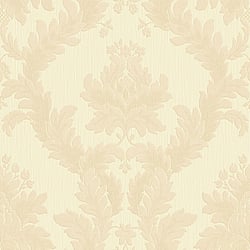 Galerie Wallcoverings Product Code 95132 - Ornamenta Wallpaper Collection - Light Gold Cream Colours - Classic Damask Design