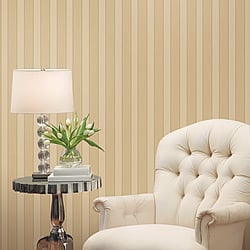 Galerie Wallcoverings Product Code 95212 - Ornamenta 2 Wallpaper Collection - Gold Colours - Classic Stripe Design