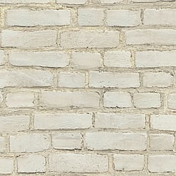 Galerie Wallcoverings Product Code BB51102 - The Bricks And More Wallpaper Collection - Grey Red White Colours - Coastal Brick Effect Motif Design