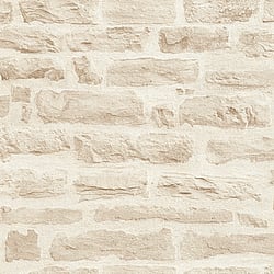 Galerie Wallcoverings Product Code BB51129 - The Bricks And More Wallpaper Collection - Beige Cream Colours - Rocky Retreat Motif Design