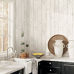 Galerie Wallcoverings Product Code CK36615 - Kitchen Style 3 Wallpaper Collection - Grey Colours - Wood Panelling Design