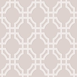 Galerie Wallcoverings Product Code DA23261 - Luxe Wallpaper Collection - White Grey Colours - Luxe Trellis Design
