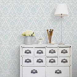 Galerie Wallcoverings Product Code DS29714 - Stripes And Damask 2 Wallpaper Collection -   