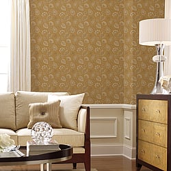 Galerie Wallcoverings Product Code DWP0351-07 - Elegance Wallpaper Collection -  Flower Fan Design