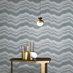 Galerie Wallcoverings Product Code DWP0367-04 - Zen Wallpaper Wallpaper Collection -  Cloudy Stripe Design