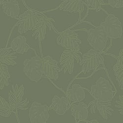 Galerie Wallcoverings Product Code ED13080 - Ted Baker Eden Wallpaper Collection - Green Yellow Colours - Leafit Design