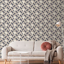 Galerie Wallcoverings Product Code ED13108 - Ted Baker Eden Wallpaper Collection - Pink Blue White Colours - Jagu Design