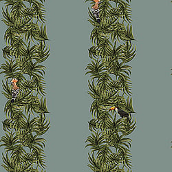 Galerie Wallcoverings Product Code ED13137 - Ted Baker Eden Wallpaper Collection - Blue Green Orange Black Colours - Compala Design