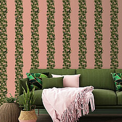 Galerie Wallcoverings Product Code ED13139 - Ted Baker Eden Wallpaper Collection - Pink Green Orange Black Colours - Compala Design
