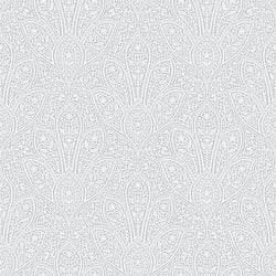 Galerie Wallcoverings Product Code FH37549 - Homestyle Wallpaper Collection - Grey Colours - Distressed Paisley Design