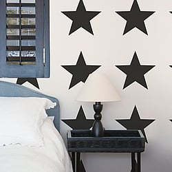 Galerie Wallcoverings Product Code G23316 - Deauville 2 Wallpaper Collection - Black White Colours - Big Star Design