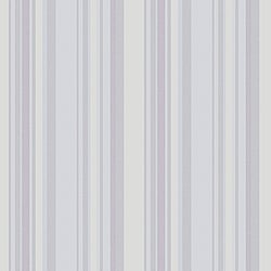 Galerie Wallcoverings Product Code G34110 - Country Cottage Wallpaper Collection - Grey Purple Blue Colours - Multi Stripe Design