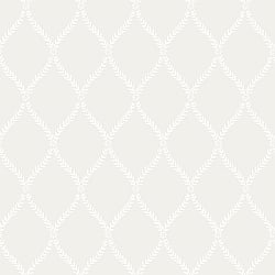 Galerie Wallcoverings Product Code G45053 - Vintage Roses Wallpaper Collection - Cream White Colours - Laurel Trellis Design