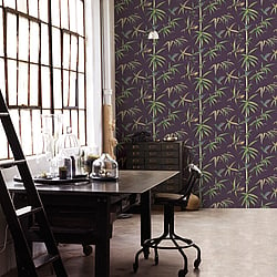 Galerie Wallcoverings Product Code G56410 - Global Fusion Wallpaper Collection -  Humming Birds Design
