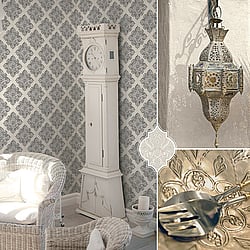 Galerie Wallcoverings Product Code G67369 - Indo Chic Wallpaper Collection -   