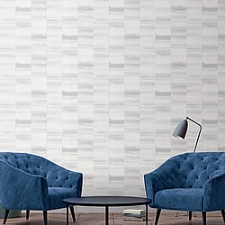 Galerie Wallcoverings Product Code G67740 - Special Fx Wallpaper Collection - Silver Grey Colours - Glitter Block Design