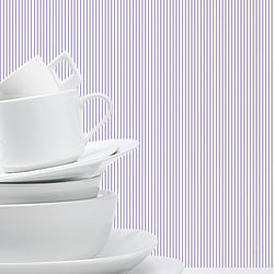 Galerie Wallcoverings Product Code G67858 - Miniatures 2 Wallpaper Collection - Purple White Colours - Narrow Stripe Design