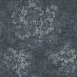 Galerie Wallcoverings Product Code G78258 - Atmosphere Wallpaper Collection - Blue Colours - Mystic Floral Design