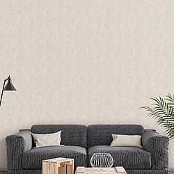 Galerie Wallcoverings Product Code G78300 - Bazaar Wallpaper Collection - Neutral Taupe Colours - Broadleaf Design