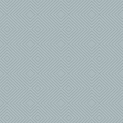 Galerie Wallcoverings Product Code HO20013 - Home Wallpaper Collection - Blue Grey Colours - Geo Diamond Motif Design