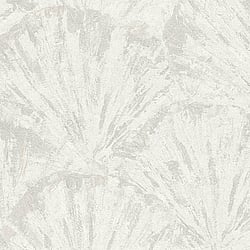 Galerie Wallcoverings Product Code HZ62039 - Horizon Wallpaper Collection - Cream Metallic White Colours - Wide Fan Design