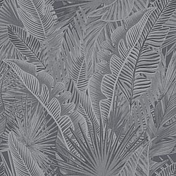 Galerie Wallcoverings Product Code NHW1016 - Enchanted Wallpaper Collection - Dark Grey Colours - Kiskaara Dark Grey Design